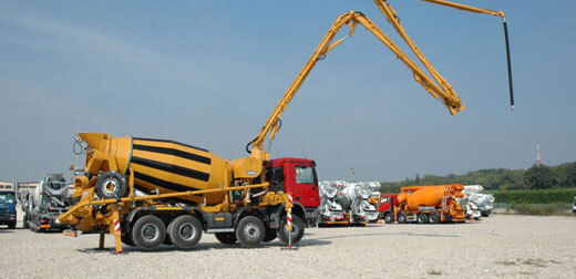 Прокачка бетона в Колпино